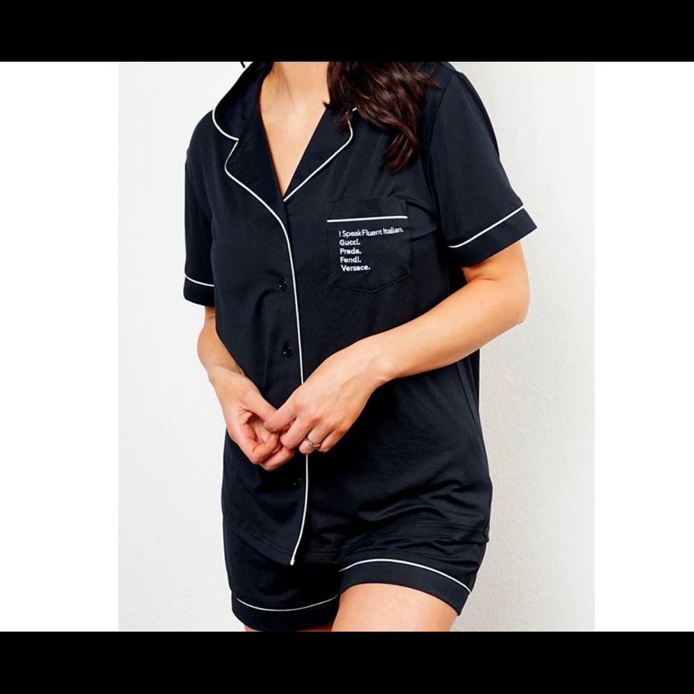 PJ SHORT SET - Fluent Italian